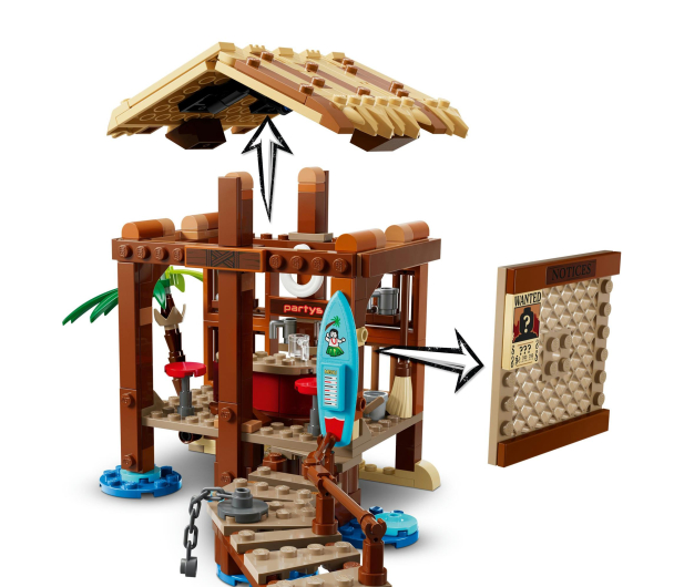 LEGO One Piece 75636 Chatka w wiosce Fuusha - 1331685 - zdjęcie 3